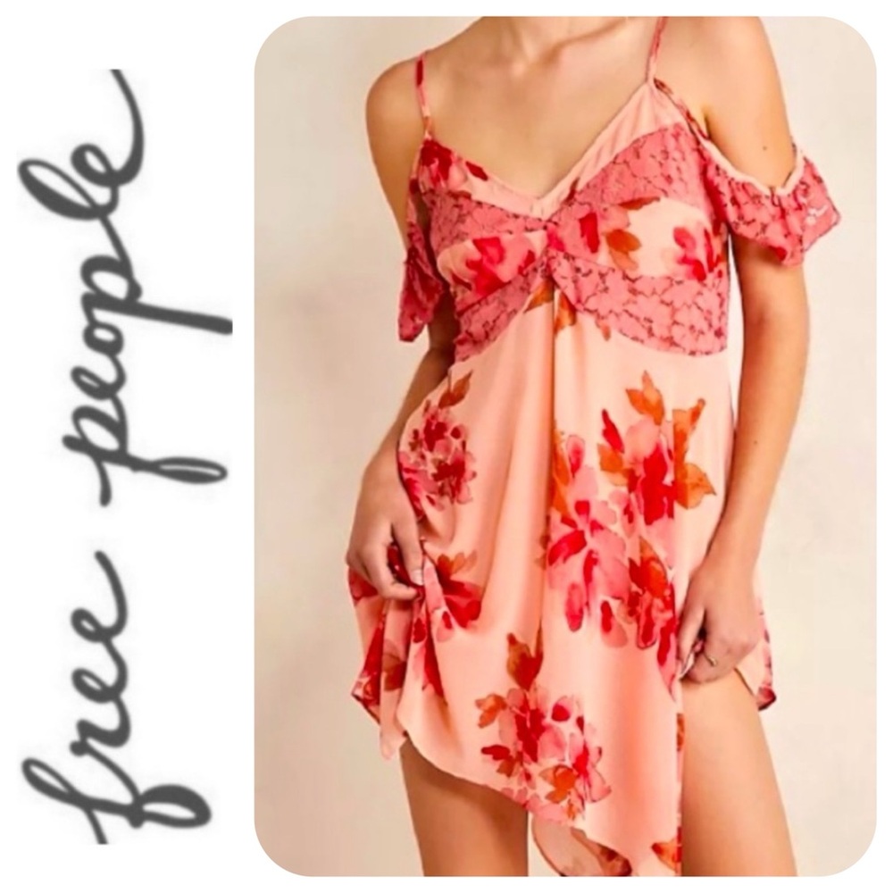 Free People Monday Morning Trapeze Slip Dress, M - BNWOT